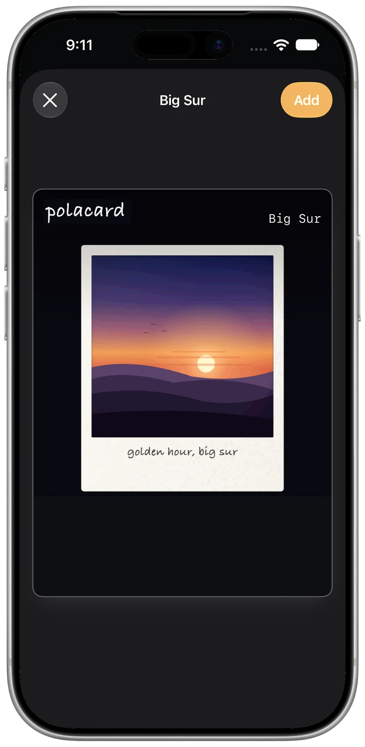 Adding a Polacard pass to Apple Wallet
